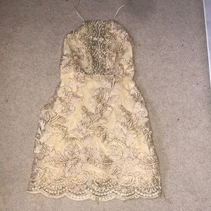 Gold Dress